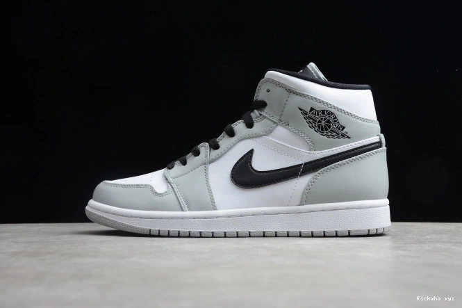 1 Light Jordan Grey Smoke AIR Mid 554724-092 0822